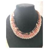 Multicolor mother of pearl Toggle necklace