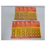 9pkgs plastic disc caps (72 shots in each)