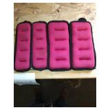 Group of four Sportworks wrist and ankle weights.