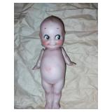 Vintage bisque porcelain Kewpie doll. Marked on