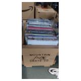 Cd collection with mountain creat Co. Wooden