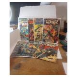 7 Very Old Comics2- Doctor Solar,1- GI