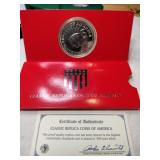 Classic replica coin of America plated in 999