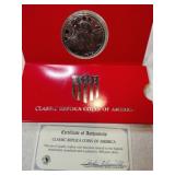 Classic replica coin of America plated in 999