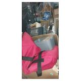 Decorations,  wire basket, , tools toys and much