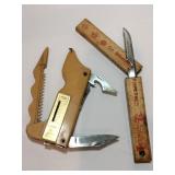 Fish mate fishers ruler knife