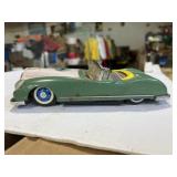 Vintage tin toy car Lucky Open Car Convertible MF