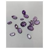 15 purple simulated gems