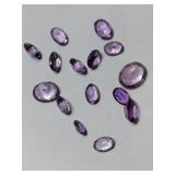 15 purple simulated gems
