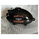 Harley-Davidson ceramic piggy bank