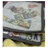 2 NEW Insulated Lunch Bags Licensed Plate &