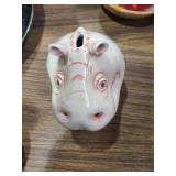 Hippo Bank handmade and signed
