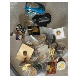 Motorcycle tank lighter & various advertising,