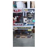 Funko pop assortment , Joey boss. Benny the bull,