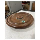 11-in wooden serving platter
