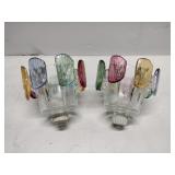 2 MCM Viking candle holder