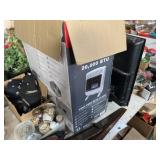 32 inch flat screen TV, hand saws, housewares,
