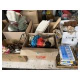 Nice group of angel and native figures, records,