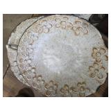 Bowl and Plate Handmade Signed