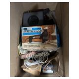Old electronics, electric stapler, wire and more