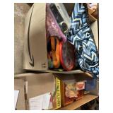 Collection of swim toys and nice board games