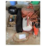 Hedge trimmer, sockets, hand tools, extension