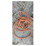 Garden hose with sprayer