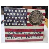 1793 American first silver dollar (replica)