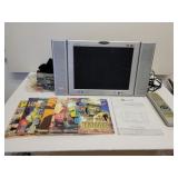 Audiovox 12in portable LCD Color TV/Monitor & DVD