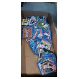 Unsearched sports card assortment