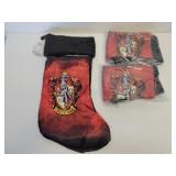 3 Harry Potter Christmas Stockings New