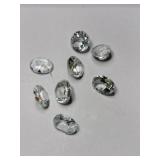 8 clear simulated gems