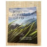 Wind ocean grass book