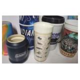 Vintage Coleman Coozies & Brickyard Mug &