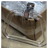 8 New EZ-FLO Bathroom Towel Rings) retail $7.99