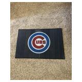 18 in x 27 in Cubs door mat