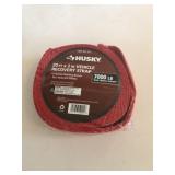 Husky 20 ft x 2 in vehicle recovery strap