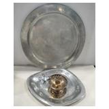 Silvertone platters