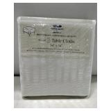 Set up 3 tablecloths 54x54 new