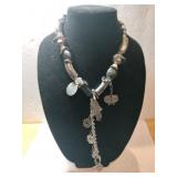 Handmade metal necklace