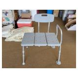 Bath/Shower seat adjustable legs used once