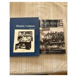 Hoosier cabinet & Auburn 2 Indiana books