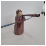 E.S. Ystad Horn Blower Signed Swedish figure