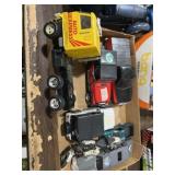 Miscellaneous toy cars and trucks