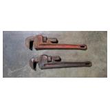 2 Ridgid 14in wrenches