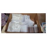 Crotched and satin fabric runners 6in and 7in