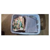 Assorted vintage fabrics