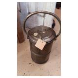 Large metal cooler 13"