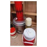 Large group of thermos & coolers