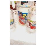 Race Car Beer Mugs x3